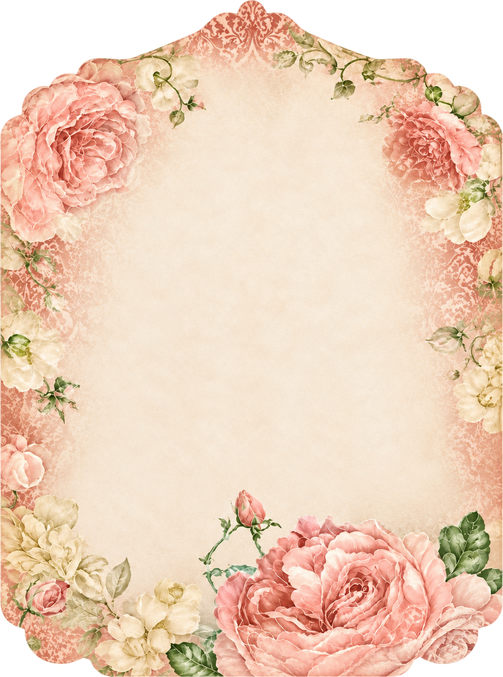 Antique flowers
